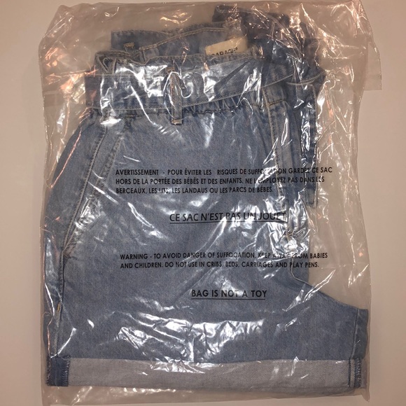 GARAGE Paperbag Cotton Short - Picture 3 of 5